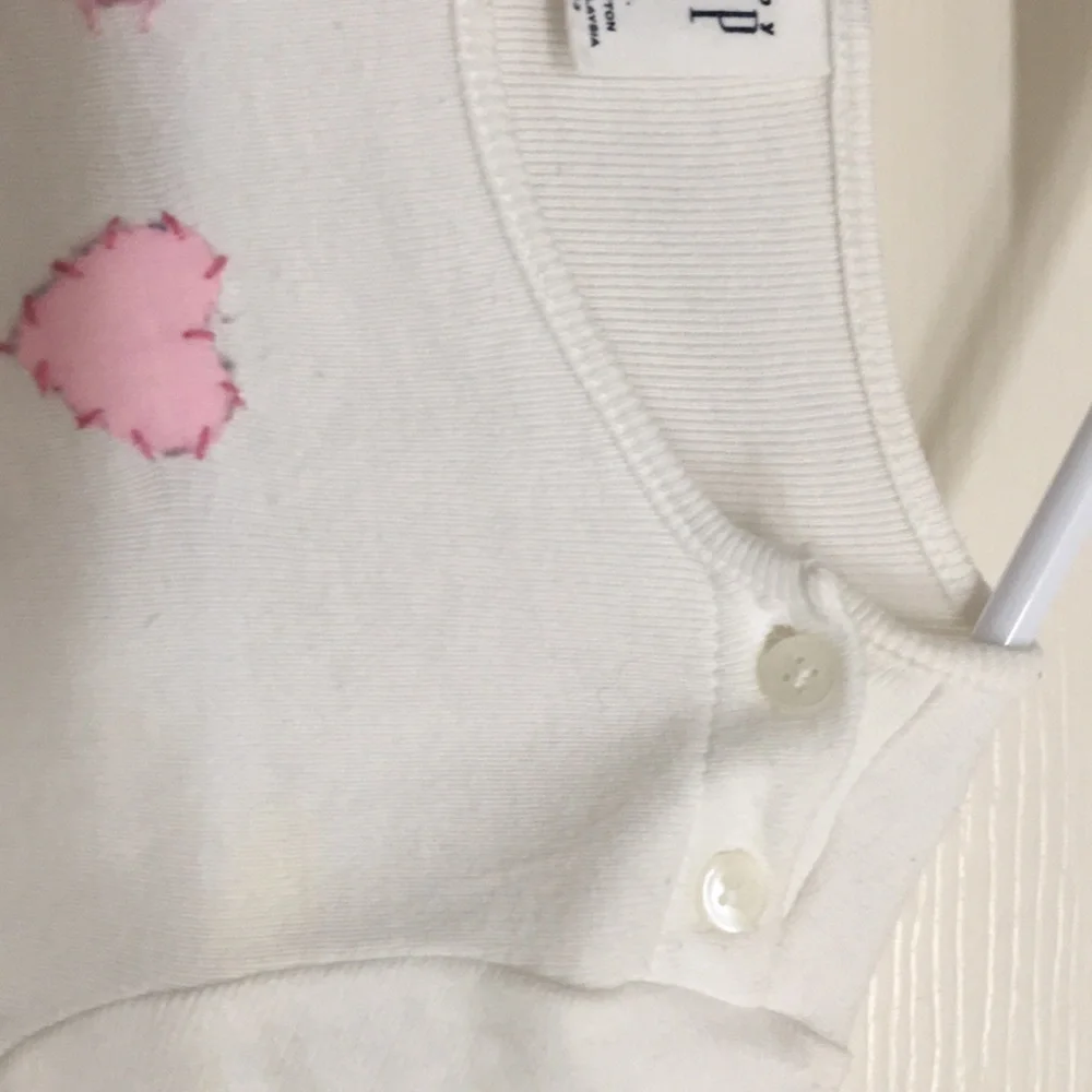 ❤️Baby Gap dress Valentine 3T white pink polka dot